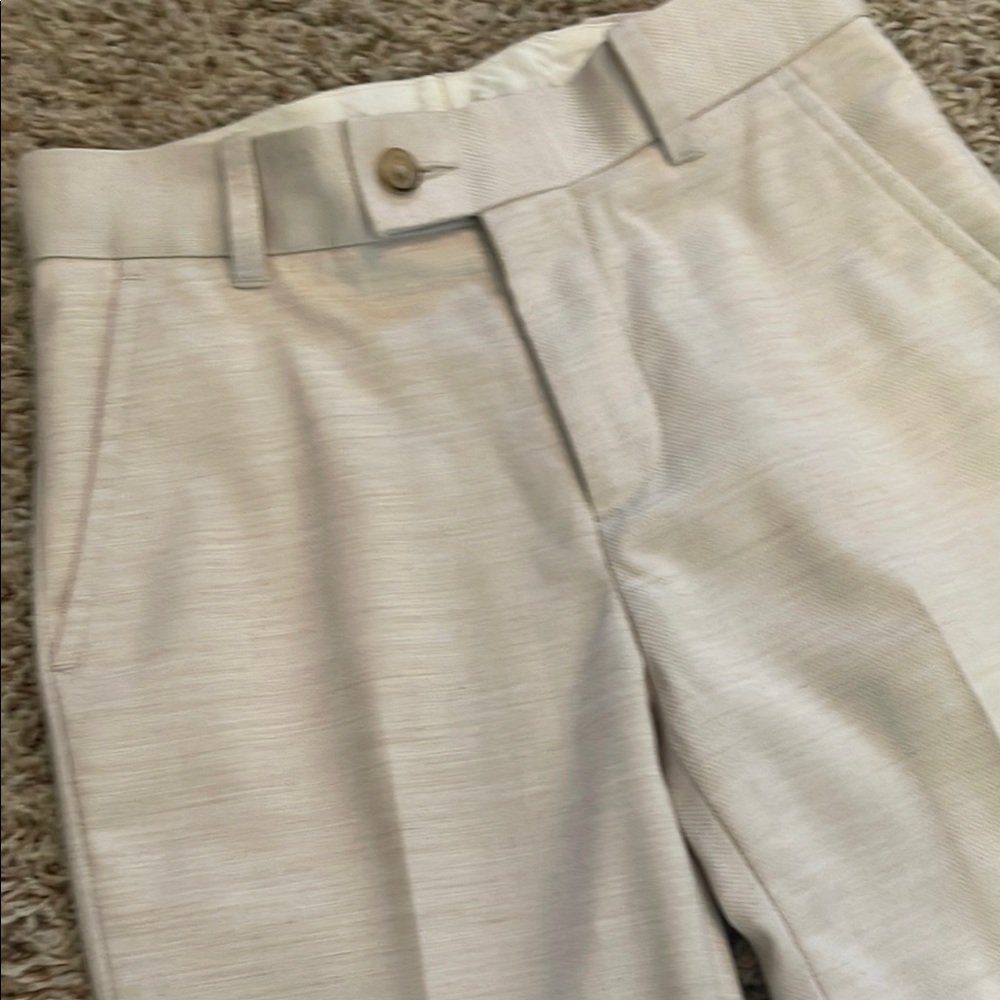 Youth Boys Cream Trousers
